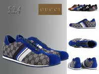 homme gucci cuir shoes cool pas cher blue